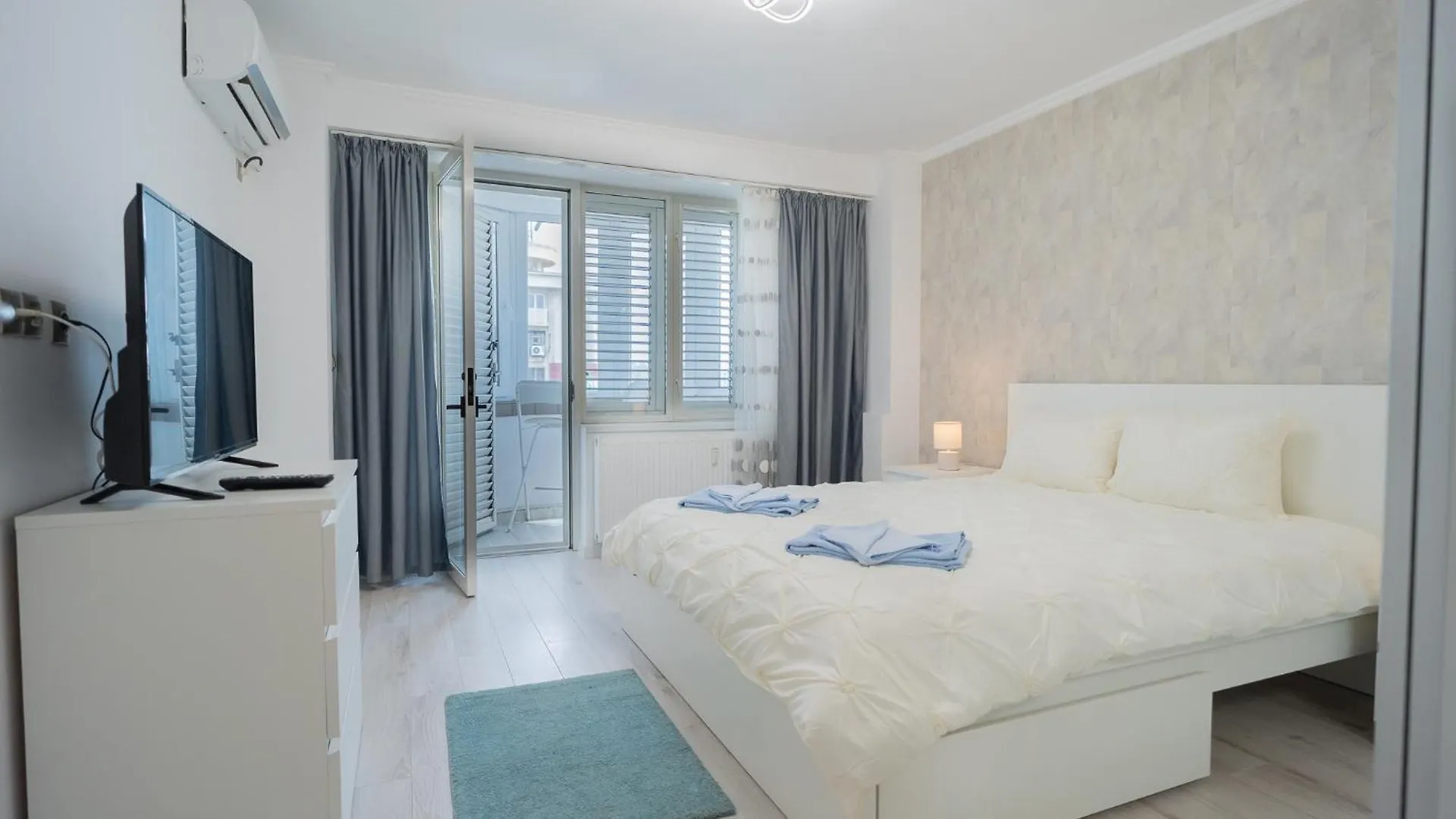 Apartmán Luxury 2Br On Decebal Avenue Bukurešť